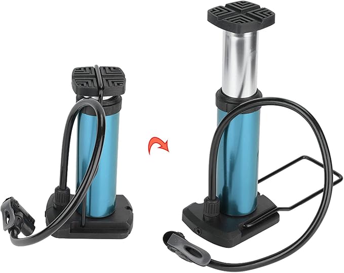 Bike Floor Pump – High Pressure, Lightweight & Portable Bicycle Tire Air Pump