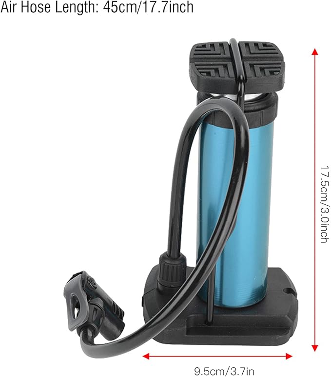 Bike Floor Pump – High Pressure, Lightweight & Portable Bicycle Tire Air Pump